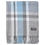 マフラー ストール 大判 チェック 厚手 レディース コート 大判ストール タータンチェック