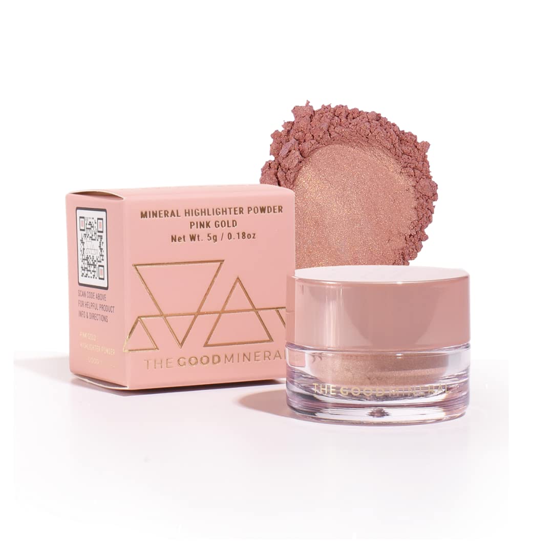 Mineral Gold Highlighter - The Good Mineral (PINK GOLD)