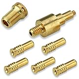 talamex elektromotor tm58 Aufpumpadapter: 1 Stück Daniboot Set 1x Aufpumpadapter für Fender von Majoni und 5X Ventil für TALAMEX und Majoni