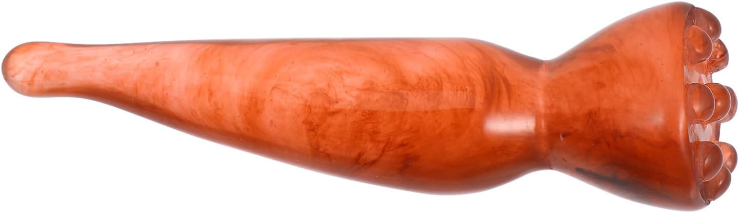 Rose Quartz Dual Head Massage Stick for Face and Neck Tool for Lifting Relaxation and Tension Relief for Home Office and Travel