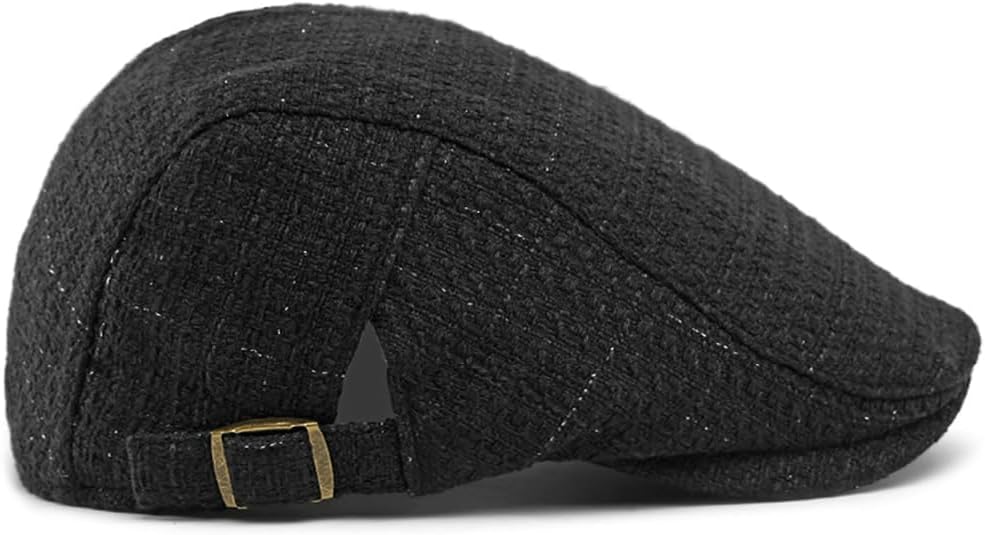 Newsboy Flat Caps for Men Women, Adjustable Ivy Gatsby Painter Cap Cabbie Golf Hat - Image 5