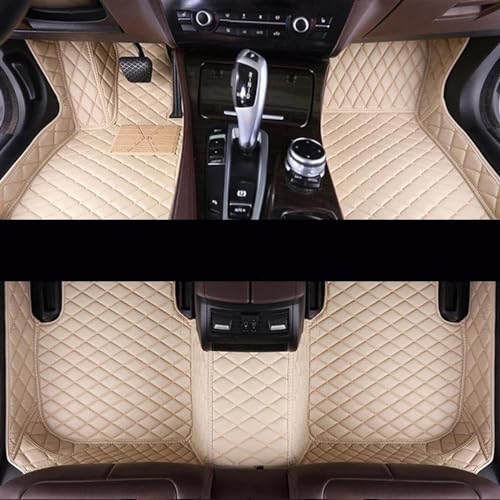 Tapis de sol voiture pour Elysion 2016-2018 de couleur beige sur mesure
