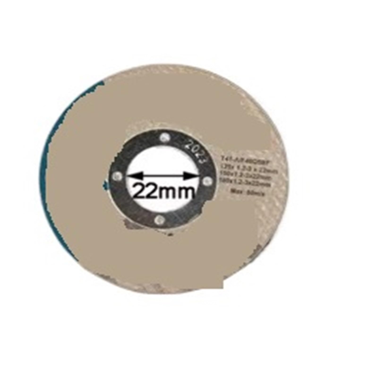 Disco de Corte Disco de Corte de Resina de 75/115/125/150 mm, Disco de Lijado con Aletas, Herramienta rotativa for Amoladora Angular, Corte de Metal.(150mm,50PC)