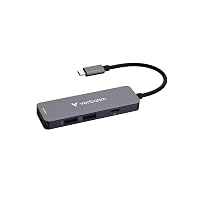 Verbatim USB-C Essentials Multi- Port Hub 4 Port 32155