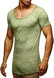 KOMBINIERMÖGLICHKEITEN: Das Herren T-Shirt mit Rundhalsausschnitt / Rundkragen passt sich jeder Alltagssituation (zur Arbeit / Business, in Freizeit oder auf Party) an und kann in verschiedenen Styles kombiniert werden. Egal ob Sie eine Jeans Hose tragen oder eine Cargo hose. Ebenfalls optimal passend unter einem Hoodie-Pullover oder einer Sweatjacke. Ein cooles, modernes und lässiges Jungen Oberteil für Sommer, Herbst, Frühling sowie Winter.