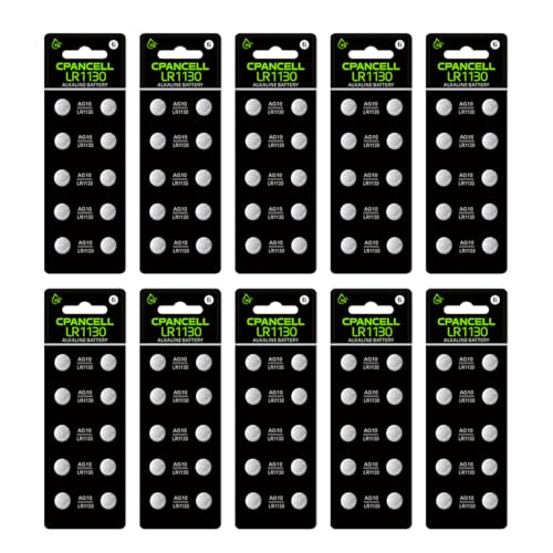 Baterías LR1130 AG10 Alta Capacidad 40 unidades 1.5V