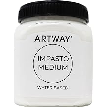 Artway Impasto Medium 250ml Heavy Body Acrylic Texture Paste, Holds Peaks, Water-Resistant Low-Sheen Finish, Mix with Any Acrylic, Non-Toxic