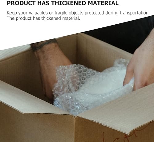 Miniatura 6 de 1 rollo de bolsas de burbujas transparentes a prueba de golpes, bolsa protectora de burbujas para amortiguación, embalaje, envío, mudanza y
