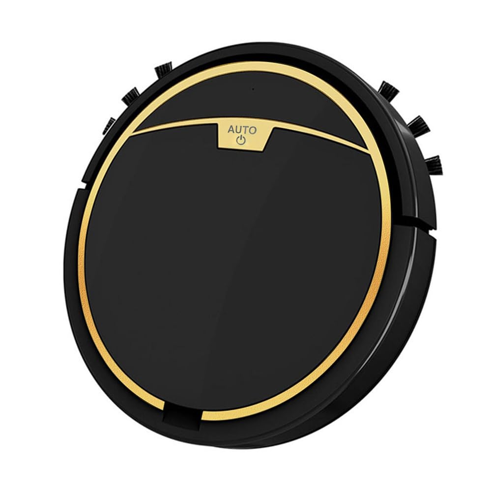 Akfldms Wet and Dry Electric Mop Robot Vacuum Cleaner Cleaning Machine Automatic App Control Robot Vacuum Mop Floor Sweeper Black