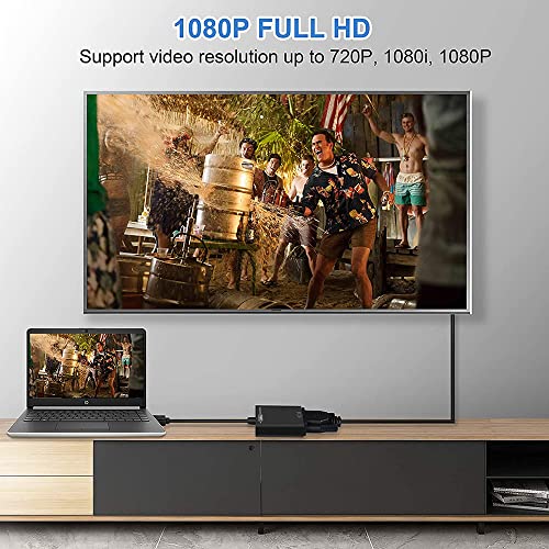 Tobo DisplayPort (DP) to VGA Adapter, Gold-Plated Display Port to VGA Adapter (Male to Female) Compatible with Computer, Desktop, Laptop, PC,... - Image 2