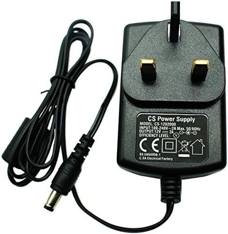 AC 100-240V to DC 12V 2A Power Supply Adapter with 4 Split Power Cable for CCTV Security Camera DVR NVR Led Strip
