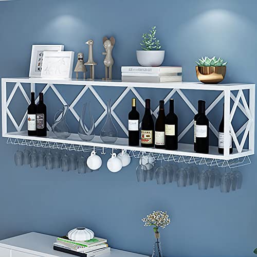 Porte-bouteilles de vin mural pour libérer l'espace du comptoir