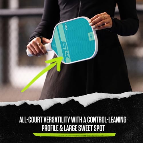 Image of Selkirk Sport SLK Neo Pickleball Paddles Set of 2 + Pickleballs + Sling Bag | Pickle Ball Rackets 2 Pack in Graphite or Fiberglass, with an Expanded Sweet Spot