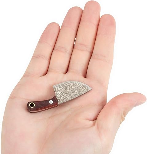 Miniatura 5 de PUOSUO EDC - Llavero multifunción con diseño de damasco (A)