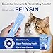 Doctor By FELYSIN L-lysine for Cats Lysine Supplements Immune Support Allergy Relief Sneezing Runny Nose Watery Eyes Respiratory Treatment with Beta-glucan, 30 Lickable Formula Individually Packaged