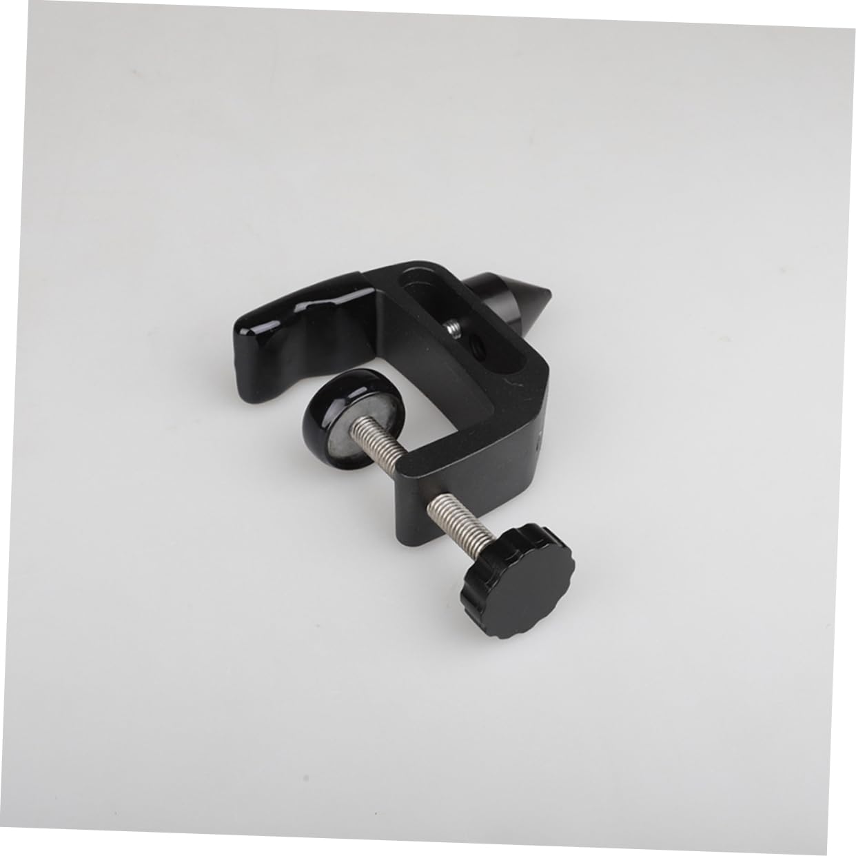 Yardwe 1pc Clarinet Storage Holder Durable Music Instrument Accessory for Easy Cork Polishing Telescopic Design for Desktop Use Black