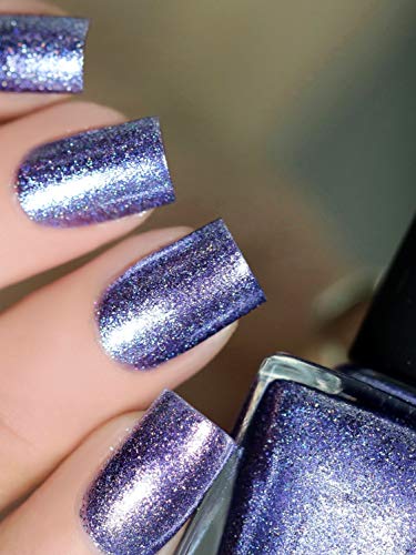 Image of ILNP Mila - Icy Purple Holographic Ultra Metallic Nail Polish