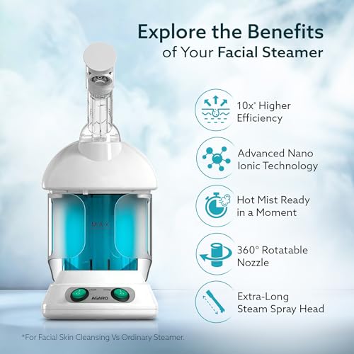 AGARO Prima 2-in-1 Hair and Face Steamer — view 3