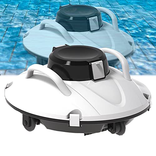 Pool Vacuum, Cordless Pool Vacuum Automatic Pool Vacuum 90 Mins Running Time Ideal For Above & In-Ground Swimming Pools Up To 60 Sqm #TOP29