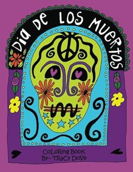 Paperback Dia De Los Muertos (Dove Studios Coloring Books) Book