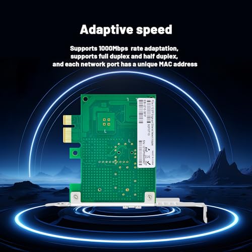 Tarjeta de red de fibra óptica Single SFP con módulo óptico multimodo, chip Intel I210, puerto óptico Gigabit 1, compatible con Windows Server, Linux y VMware miniatura 5