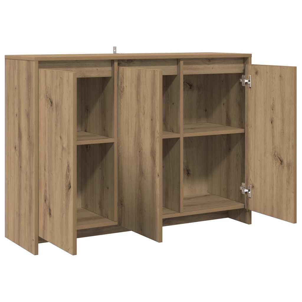Générique Buffet chêne Artisanal 102x33x75 cm Bois d'ingénierie,Buffets & bahuts,856781
