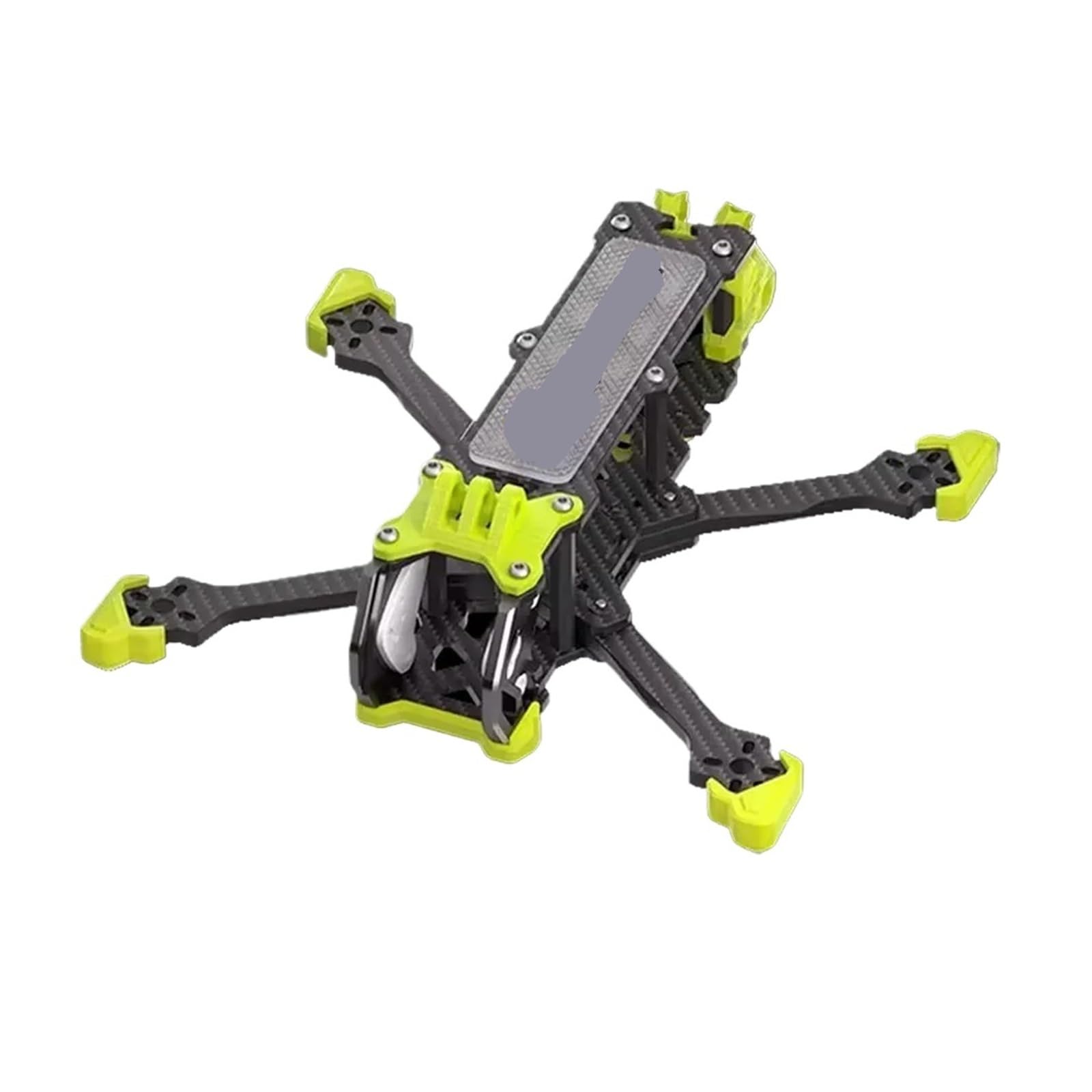 Kit Telaio Quadcopter Telaio VX3 VX3.5 O4 FPV da 3 Pollici e 3,5 Pollici Compatibile con unità Aerea O4 for Kit quadricottero FPV Freestyle(VX3 O4 Yellow)