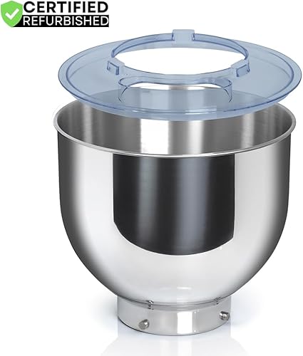 Miniatura 3 de Deco Chef STMIX01WHT - Batidora de pie de cocina de 5.5 cuartos de galón, motor de 8 velocidades de 550 W incluye 3 accesorios de mezcla (renovado)