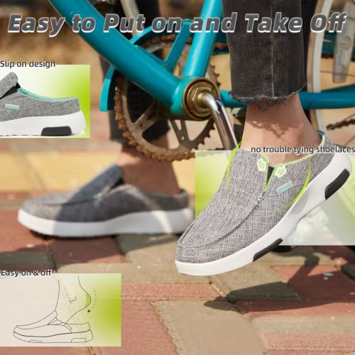 Image of OrthoComfoot Women's Arch Support Shoes,Plantar Fasciitis, Foot and Heel Pain Relief, Orthopedic Boat Shoes for Diabetic Bunions