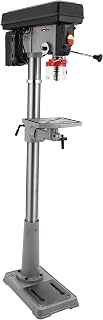 PeakPursuit 13-Inch Floor Drill Press: 7.5A 120V Variable Speed 288-3084 RPM, Cast Iron Tilting Table for Wood & Metal