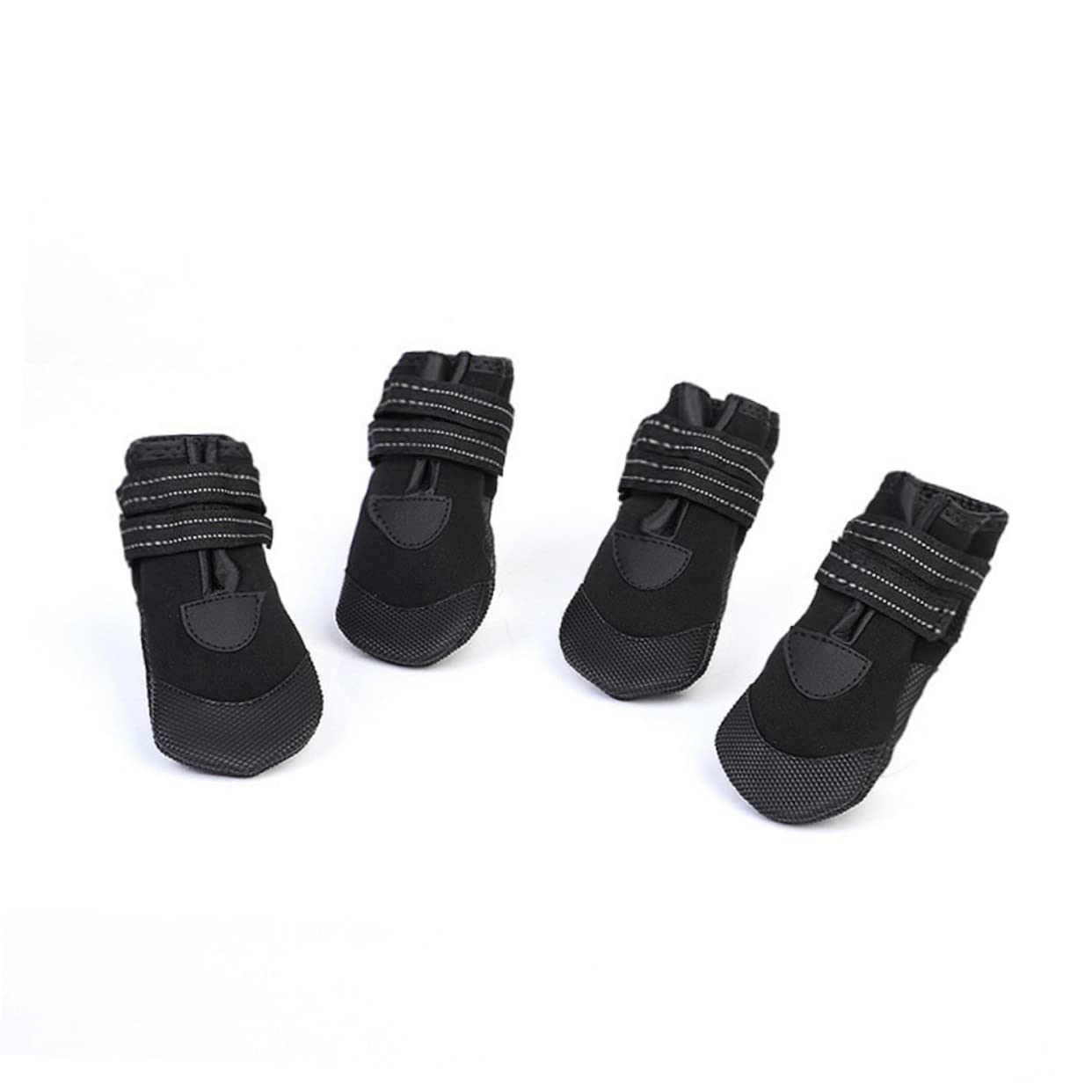Supvox 8stücke Winter-warm Pet Dog Schuhe wasserdichte Und rutschfeste Boots Mit Reflektoren Für Kleine Mittlere Hunde Für Und Pfotenschutz