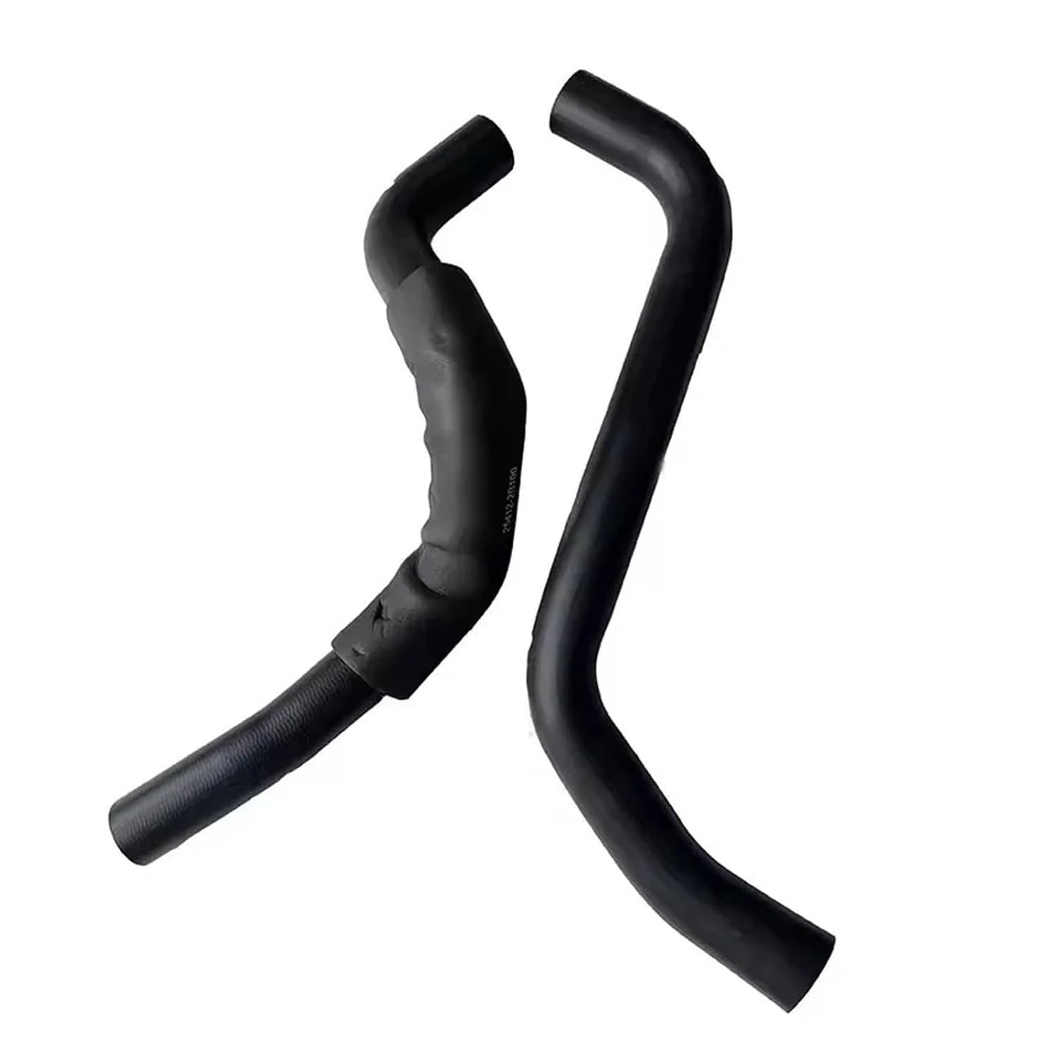 Genuine 25411-2B100 25412-2B100 Upper Lower Radiator Coolant Hose Compatible with Hyundai Santa Fe 2.7(Upper and Lower Hose)