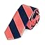 Bright Coral and Navy Blue