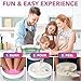 Luna Bean XL Family Hand Casting Kit – Extra Large Hand Mold Kit for Families, Casts Up to 6 Hands – Unique Family Gifts Ideas, Parents, Grandparents & Keepsake Memorial