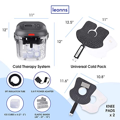 Image of Cold Therapy Machine with Programmable Timer | Universal & Knee Pad