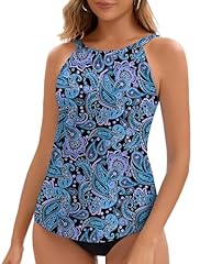 Black | Blue Retro Print