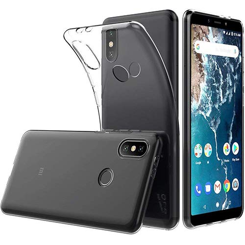 Amazon Brand - Solimo Case for Xiaomi Mi A2 (Transparent)