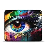 [Bords cousus durables] Ce tapis de souris présente des bords délicats qui préviennent l'usure. Il ne gondole pas et garantit une utilisation prolongée sans déformation ni décollement.