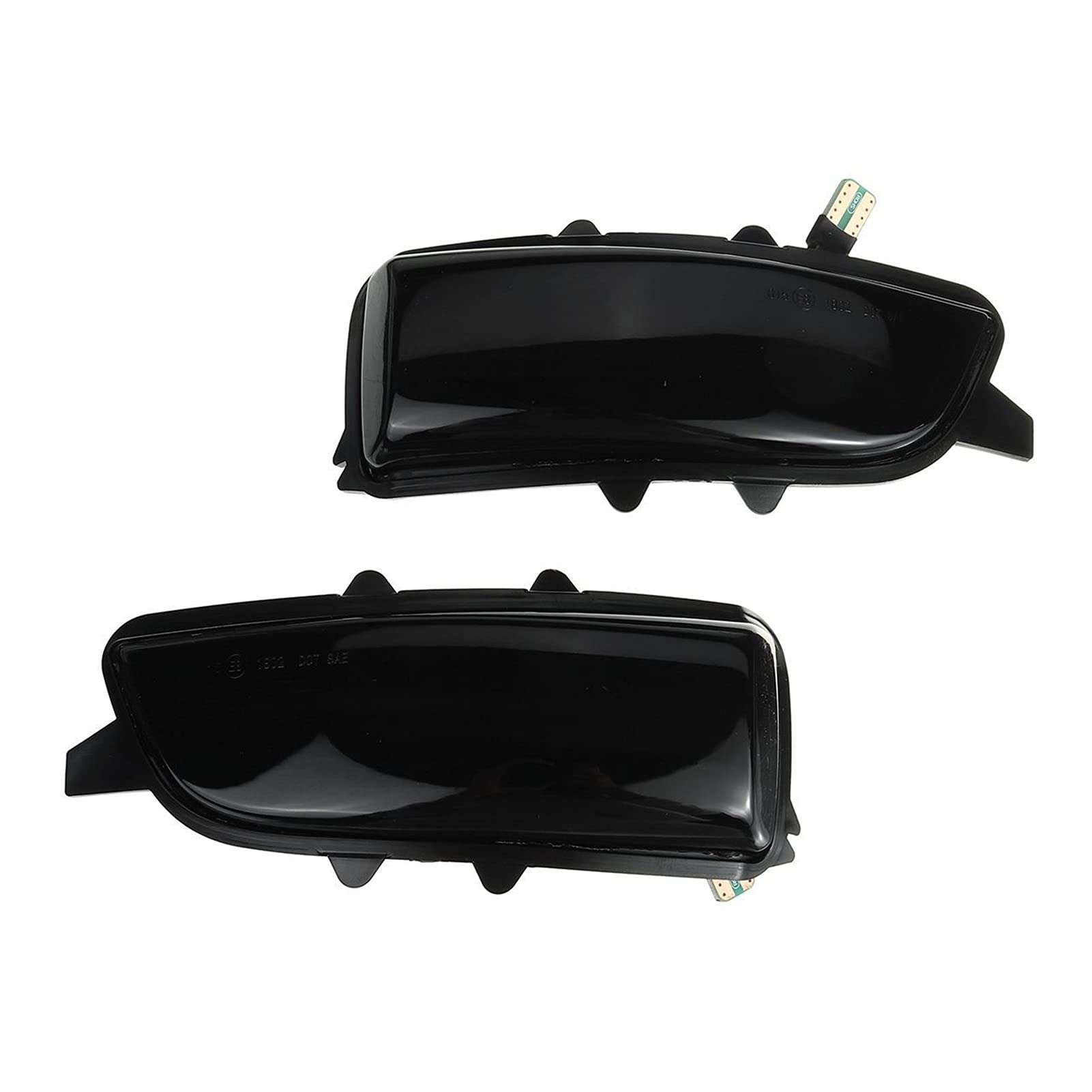 Par de Luces Intermitentes dinámicas para Espejos retrovisores Laterales para Volvo S40 S60 S80 C30 C70 V50 V70 2007-2012
