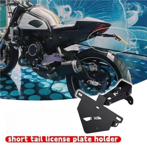 Support de plaque d'immatriculation à queue courte pour moto CLX700