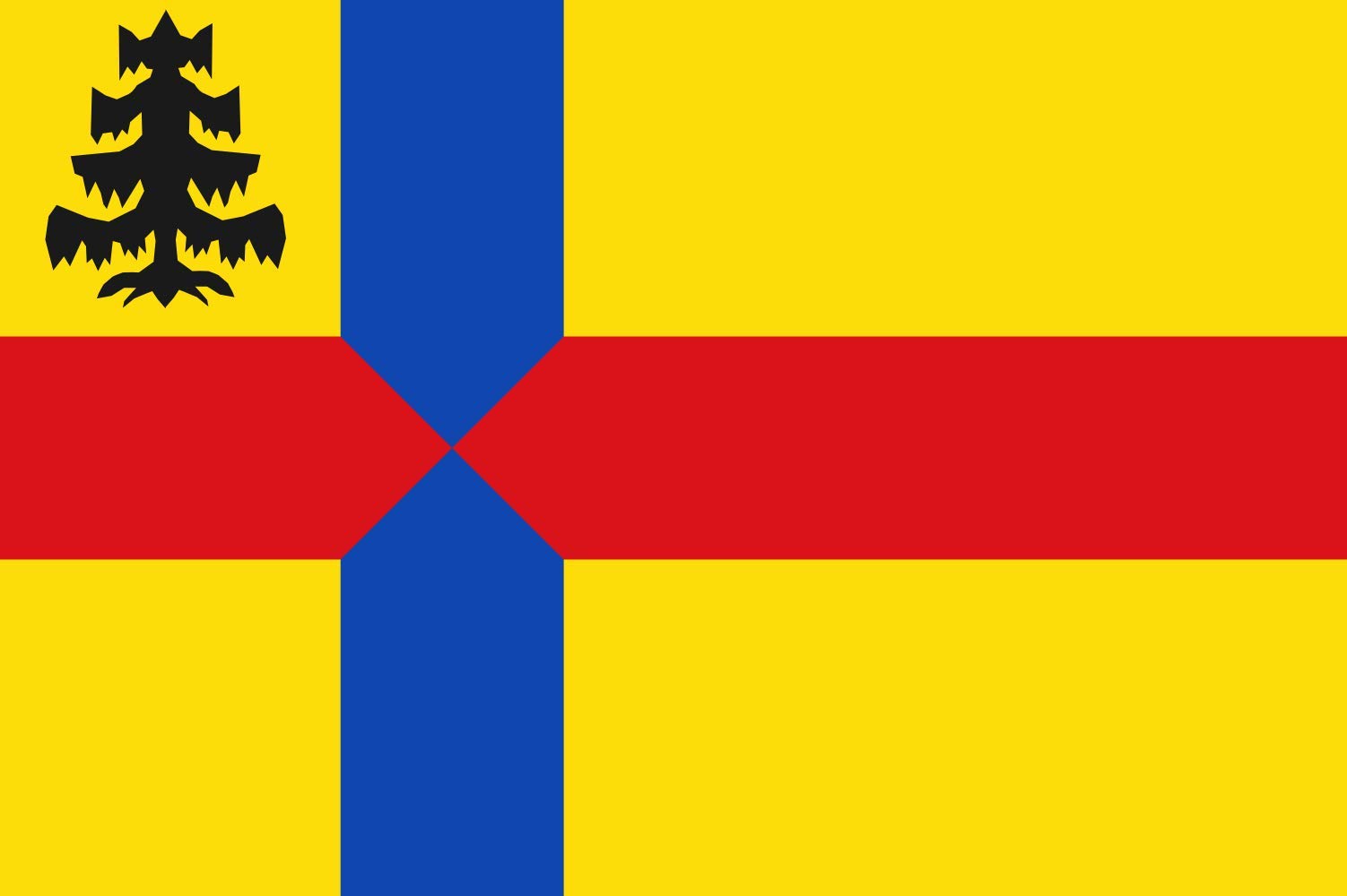 Drapeau Large Roden vlag anti-effilochage pour remplacer votre pavillon usé au vent