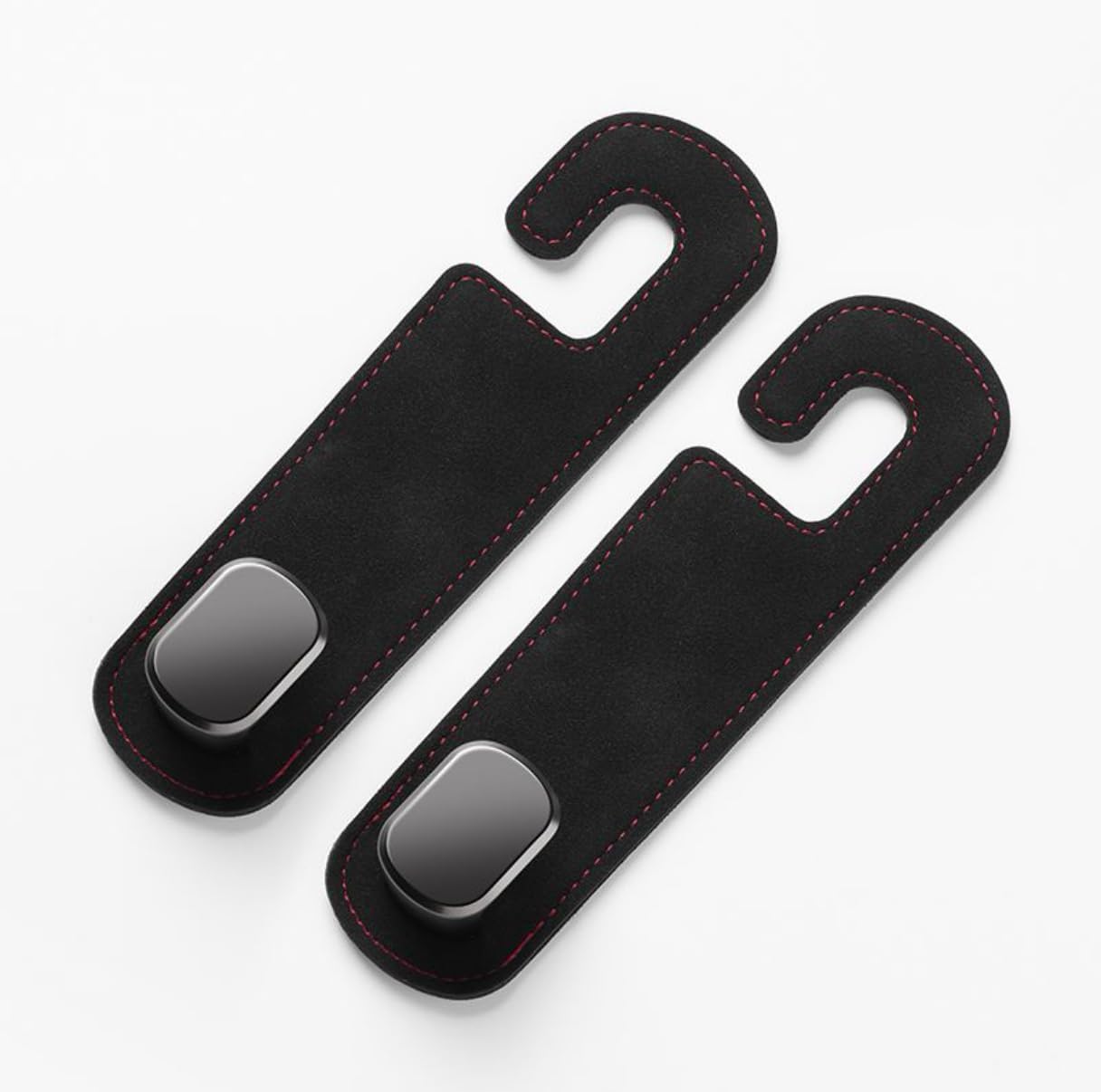 4 Pack Car Seat Headrest Hook Car Purse Hook for Chevy Suburban/GMC Yukon 2021-2025, Stylish Back Seat Hook Holder Organizer for Handbag Purse Clothes Coats Grocery Bags,Black