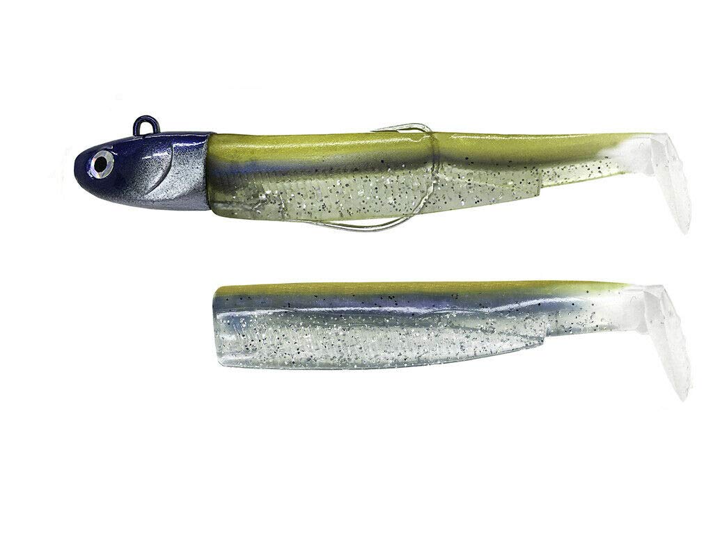 Leurre Souple Fiiish Black Minnow 90 - Combo Extra Profond, 20 G, Couleur Or/bleu - Pour Pêche En Mer