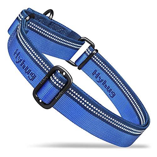 Collare per cani riflettente con martingala sicuro...