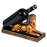  Fantes Porte-Bouteilles de vin en résine de qualité supérieure - Cadeau Fantaisie pour Cuisine, Maison, Chambre (résine - Sphinx)