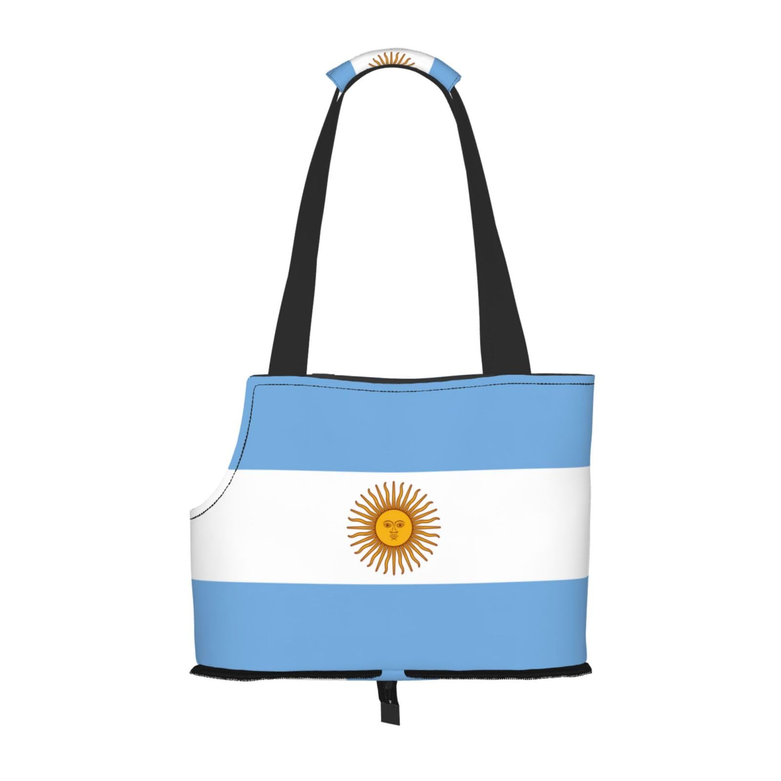 Sac de transport pour petits chiens et chats imprimé Argentine