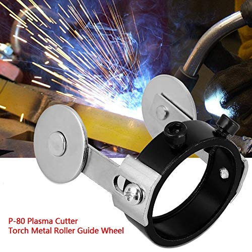 Guida per rullo torcia per troncatura metallica