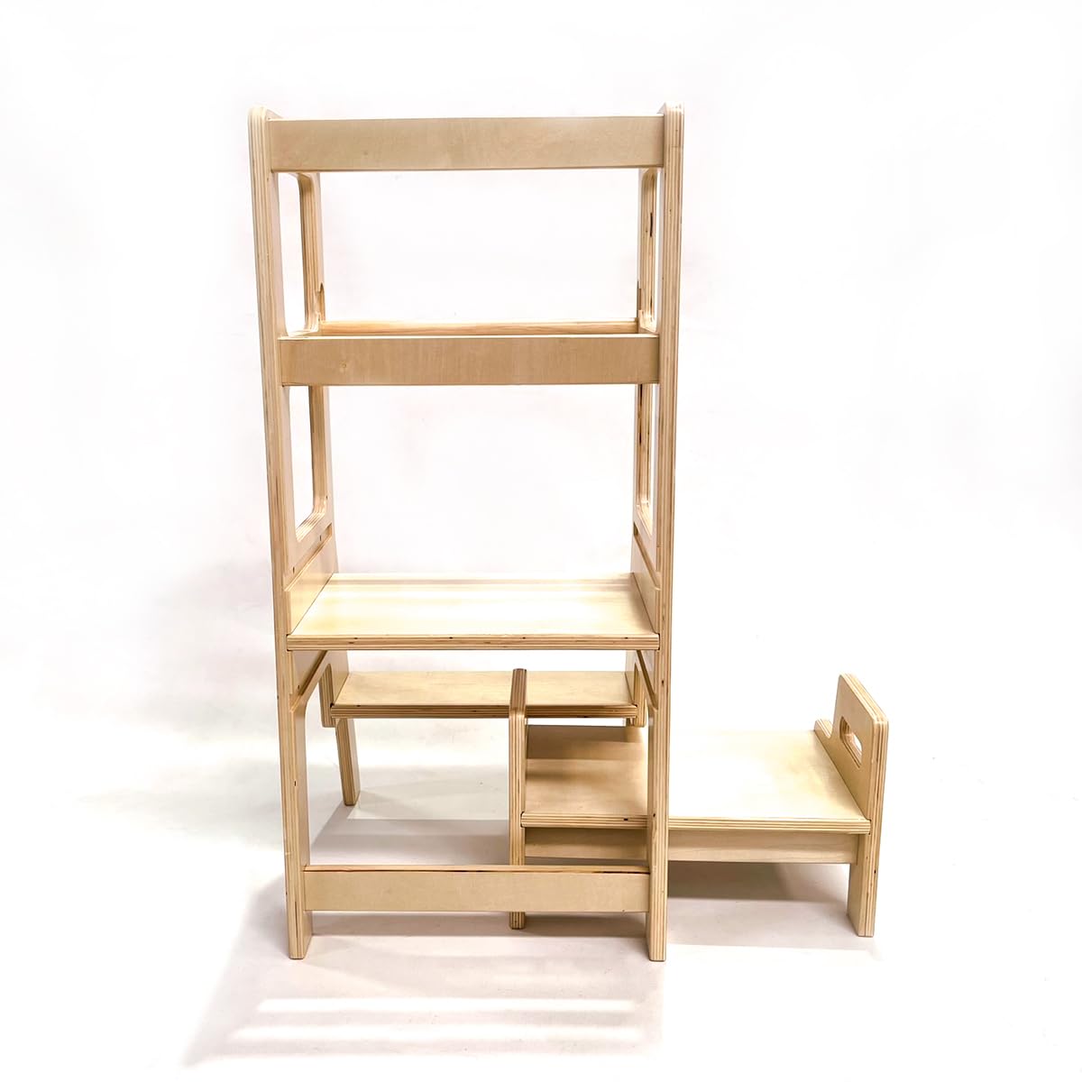 Torre de Aprendizaje Montessori ATAA Stool con Taburete Extraíble