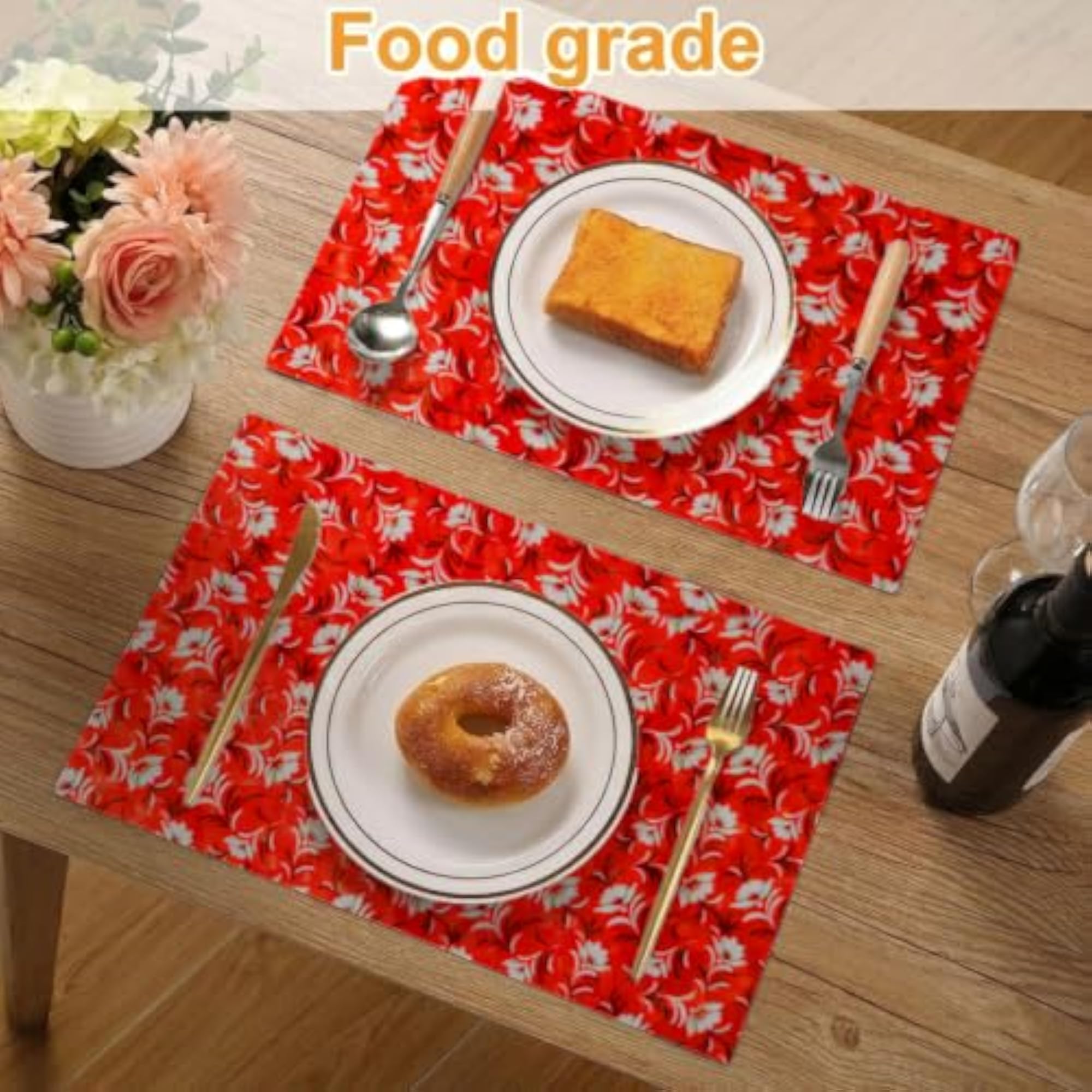 PVC Table Mat, Waterproof Kitchen Shelf Liner