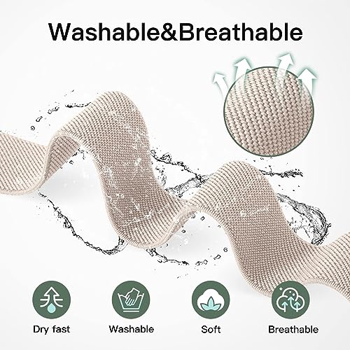 3 Pares de Correas Elásticas de Nylon para Reloj Garmin 20mm miniatura 5